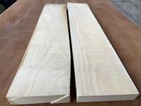 Holly Lumber (4/4) - (2 pcs) 4" to 5"W x 19" to 21"L